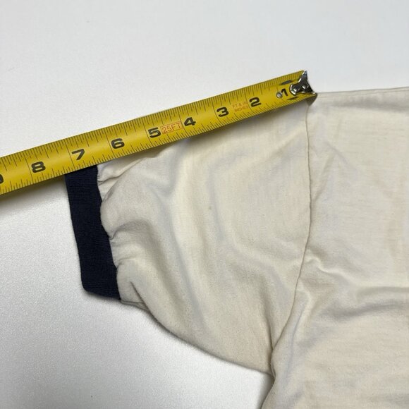 Vintage 80s USS Enterprise CVN-65 US Navy T Shirt Adult S/M USA - Picture 16 of 16